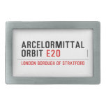 ArcelorMittal  Orbit  Belt Buckle