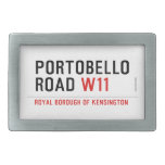 Portobello road  Belt Buckle