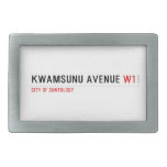 KwaMsunu Avenue  Belt Buckle