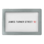 James Turner Street  Belt Buckle