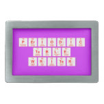 Periodic
 Table
 Writer  Belt Buckle