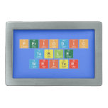 Periodic
 Table
 Writer  Belt Buckle