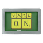 GAME
 ON  Belt Buckle