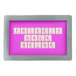 Periodic
 Table
 Writer  Belt Buckle