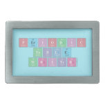 Periodic
 Table
 Writer  Belt Buckle