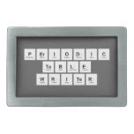 Periodic
 Table
 Writer  Belt Buckle
