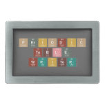 Periodic
 Table
 Writer  Belt Buckle