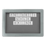 Periodic
 Table
 Writer 
 
   Belt Buckle