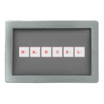 manuel  Belt Buckle