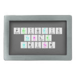 Periodic
 Table
 Writer  Belt Buckle