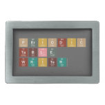 Periodic
 Table
 Writer  Belt Buckle