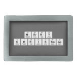 Merry
 Christmas  Belt Buckle