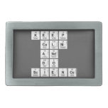 KEEP
 CALM
 AND
 DO
 SCIENCE  Belt Buckle