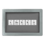 AHORRO  Belt Buckle