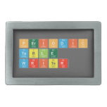 Periodic
 Table
 Writer  Belt Buckle