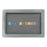 Tabela periodica  Belt Buckle