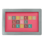 Periodic
 Table
 Writer  Belt Buckle