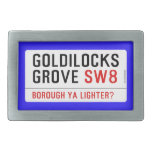 GOLDILOCKS GROVE  Belt Buckle