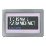 T.C İSMAİL KARAMEHMET  Belt Buckle