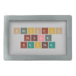 Periodic
 Table
 Writer  Belt Buckle