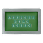 Periodic
 Table
 Writer  Belt Buckle