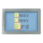 Happy
 Flappy
 Bird  Belt Buckle