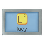 
 L
 lucy  Belt Buckle