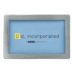Dic, incorporated  Belt Buckle