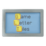 Game
 Letter
 Tiles  Belt Buckle