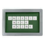 Periodic
 Table
 Writer  Belt Buckle