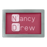 Nancy
 Drew  Belt Buckle