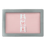 I
 Lv
 U  Belt Buckle