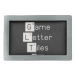 Game
 Letter
 Tiles  Belt Buckle