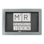 MR
 BAHMAN
 3VEN  Belt Buckle
