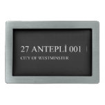 27 ANTEPLİ 001  Belt Buckle
