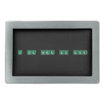 In the name of god  Belt Buckle
