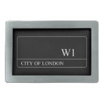 Your Name Street  Belt Buckle