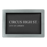 Circus High St.  Belt Buckle