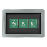 poker  Belt Buckle