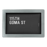 115TH Goma St  Belt Buckle