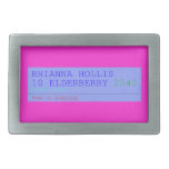 Rhianna hollis 10 elderberry  Belt Buckle