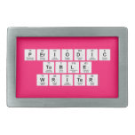 Periodic
 Table
 Writer  Belt Buckle