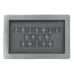 Periodic
 Table
 Writer  Belt Buckle