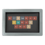 MUHAMMAD
 FARMAN
 AWAN  Belt Buckle