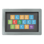 Happy
 Birthday
 Joanna  Belt Buckle