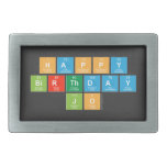 Happy
 Birthday
 Jo  Belt Buckle