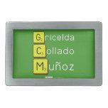 Gricelda
 Collado
 Muñoz  Belt Buckle