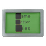 Game
 Letter
 Tiles  Belt Buckle