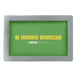 I love Joory   Belt Buckle