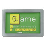Game
 Letter  me n my life
 Tile TABASSUM  Belt Buckle